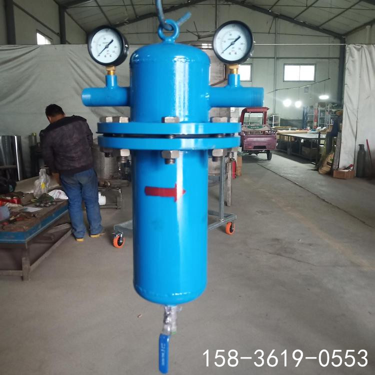 不銹鋼氣液分離過濾器供應商 FXQ旋風式DN125壓縮氣體凈化器
